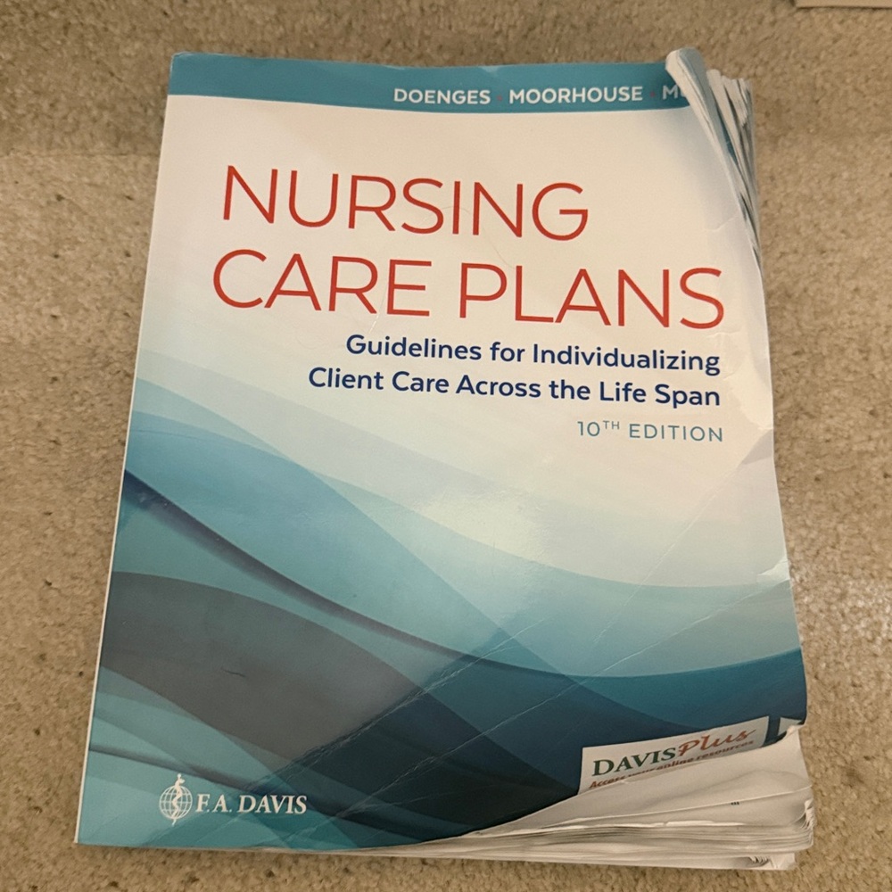 Nursing Care Plans Book
